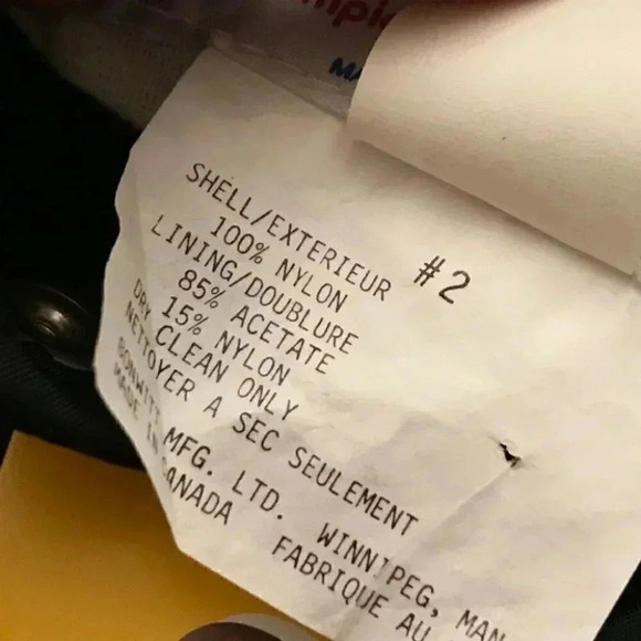 VTG 80s  Bonwitt Canada Track Jacket Snap - Picture 5 of 9